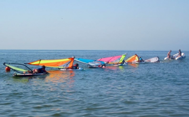  Todo agua con windsurf